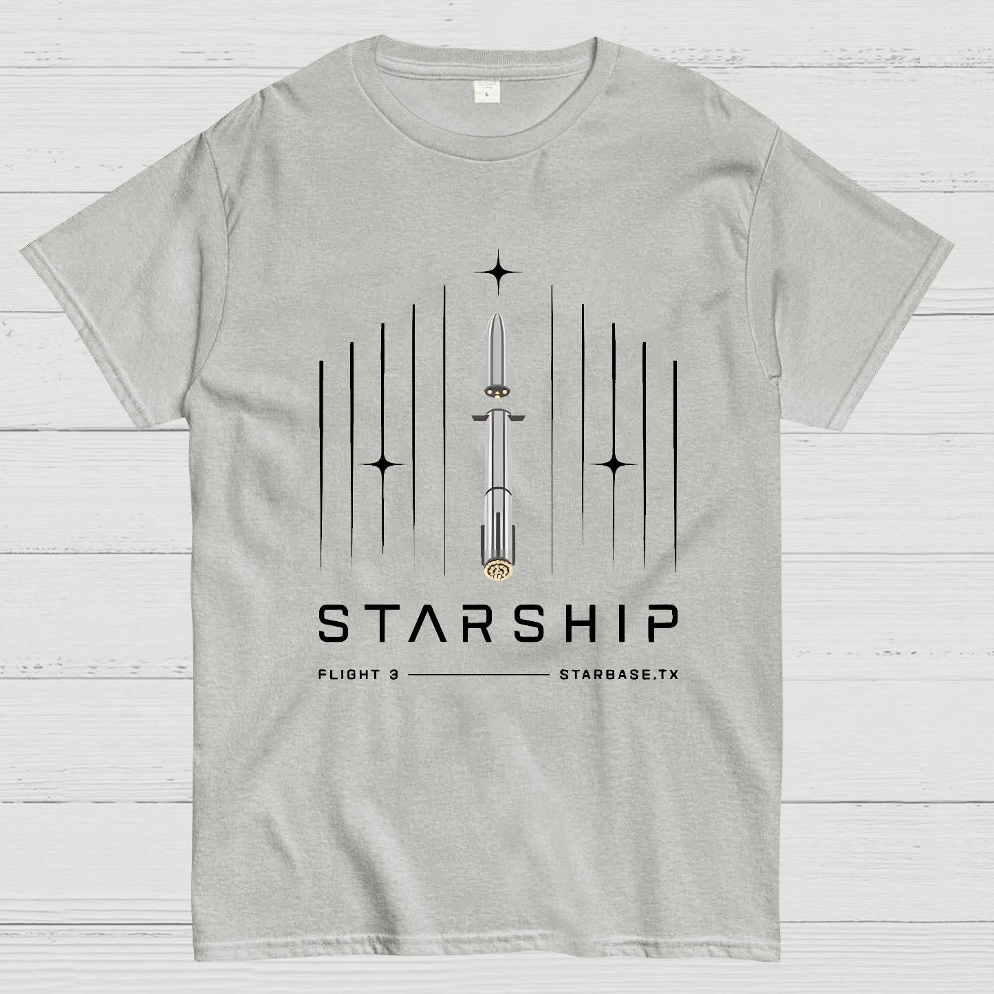 Starship Flight 3 Nerdy T-Shirt