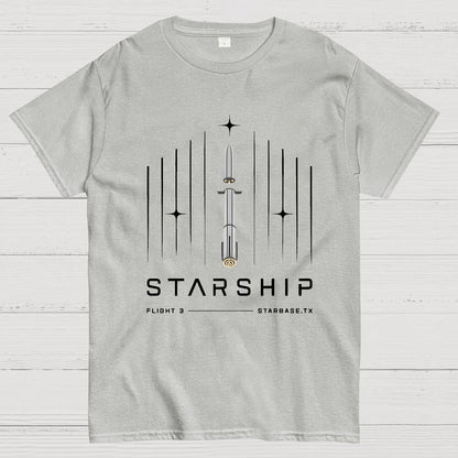 Starship Flight 3 Nerdy T-Shirt