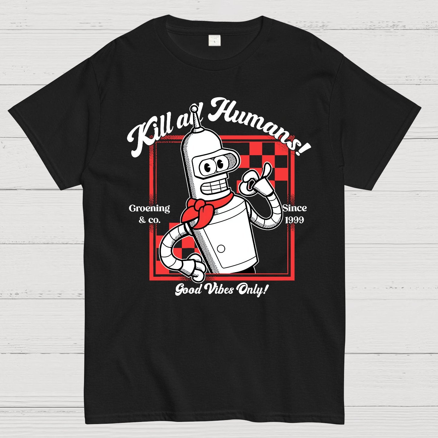 Kill All Humans Geek T-Shirt