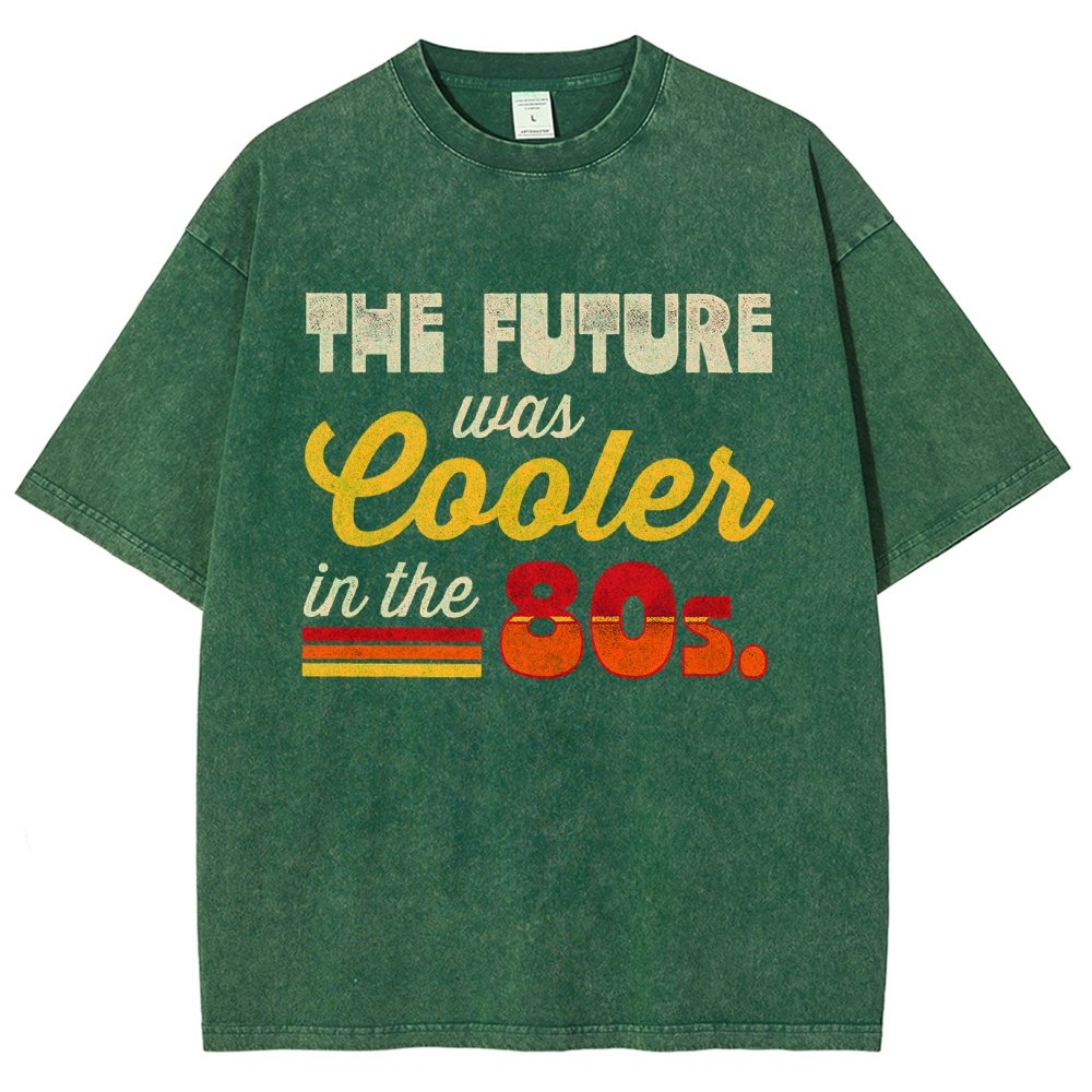 The Future Was Cooler In The Past Vintage Distressed T-shirt