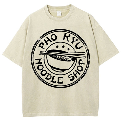 Pho Kyu Noodle Shop Vintage Distressed T-shirt