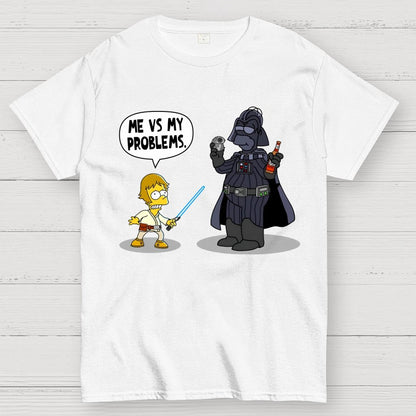 Me vs My Problems Humorous Geek T-Shirt