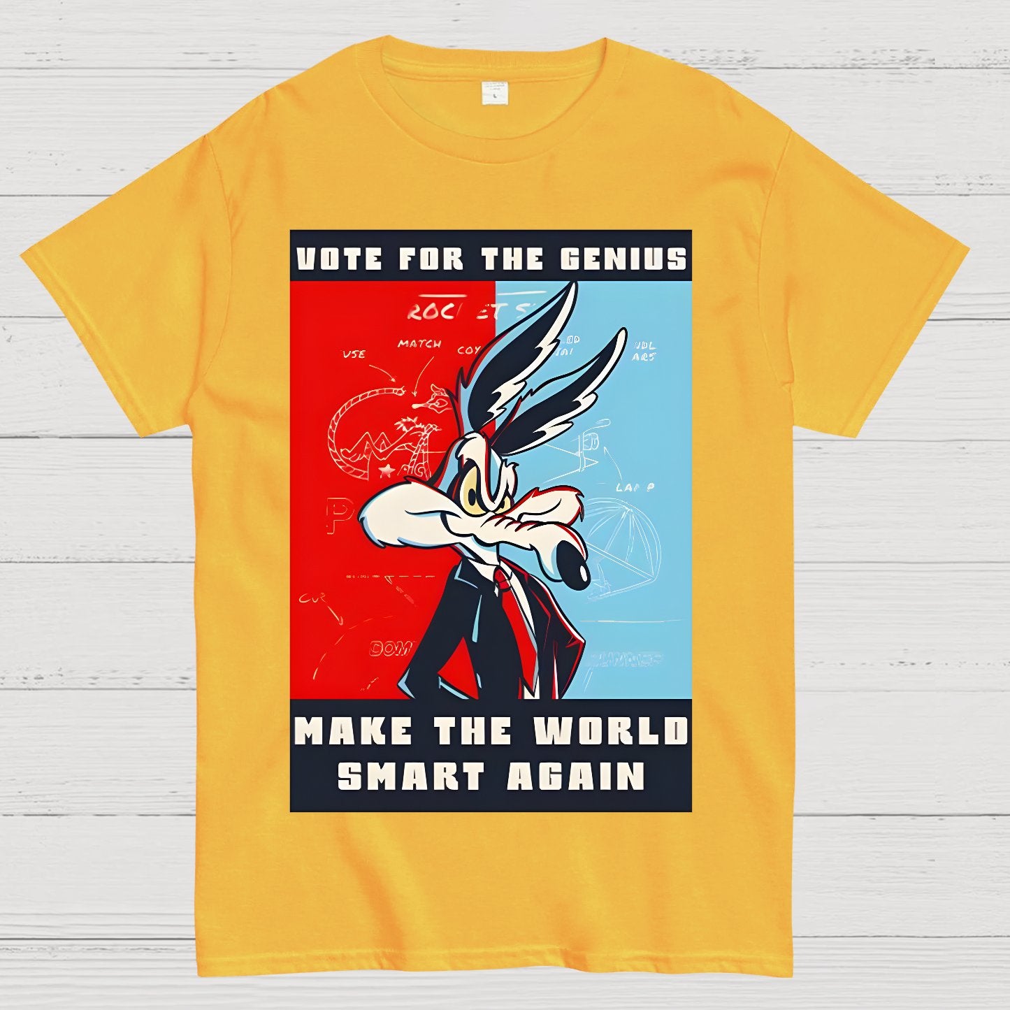 Make The World Smart Again Geek T-Shirt