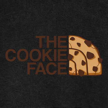 Cookie Face Vintage Distressed Hoodie