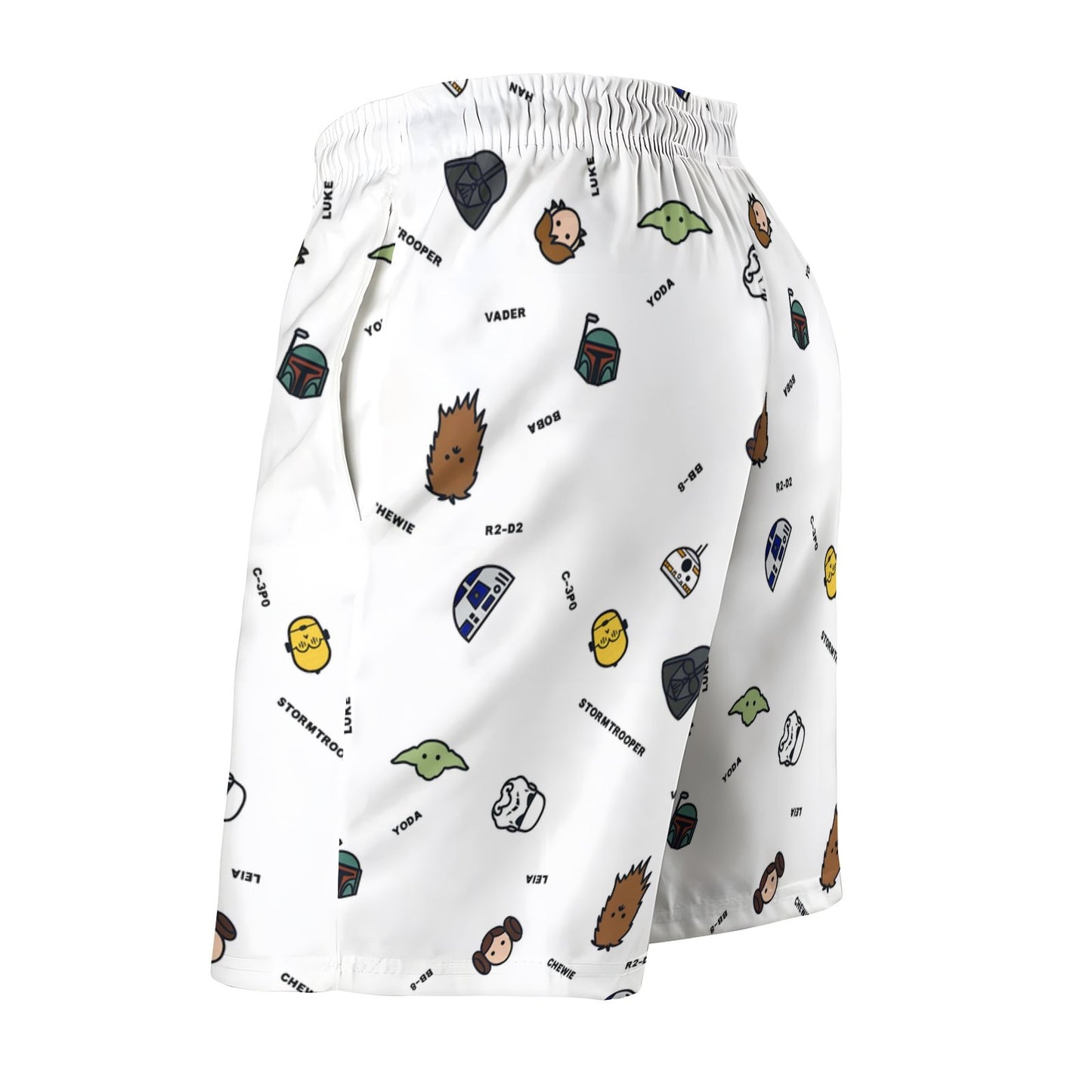 Planet Species Cute Print  Geek Shorts