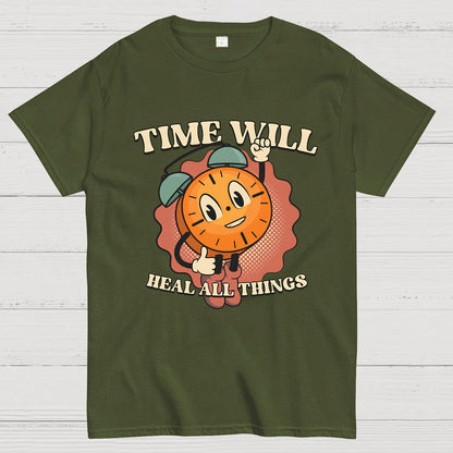 Time will heal all things Nerdy T-Shirt