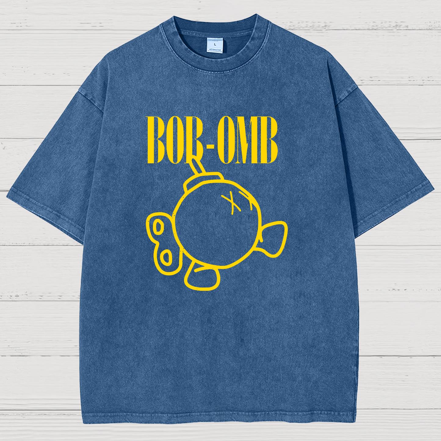 Grunge Bomb Vintage Distressed T-shirt