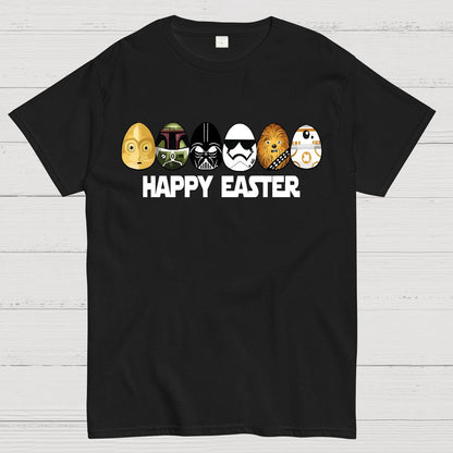 Easter Egg Hunting Party Happy Easter 2025 Geek T-Shirt