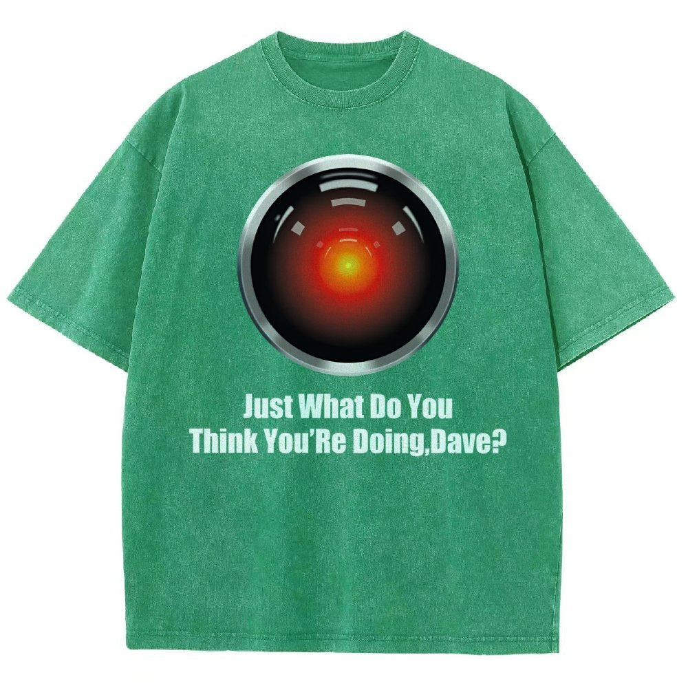 What Do You Think You’Re Doing,Dave? Vintage Distressed T-shirt
