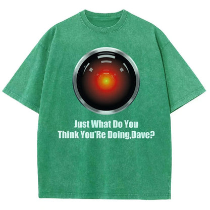 What Do You Think You’Re Doing,Dave? Vintage Distressed T-shirt