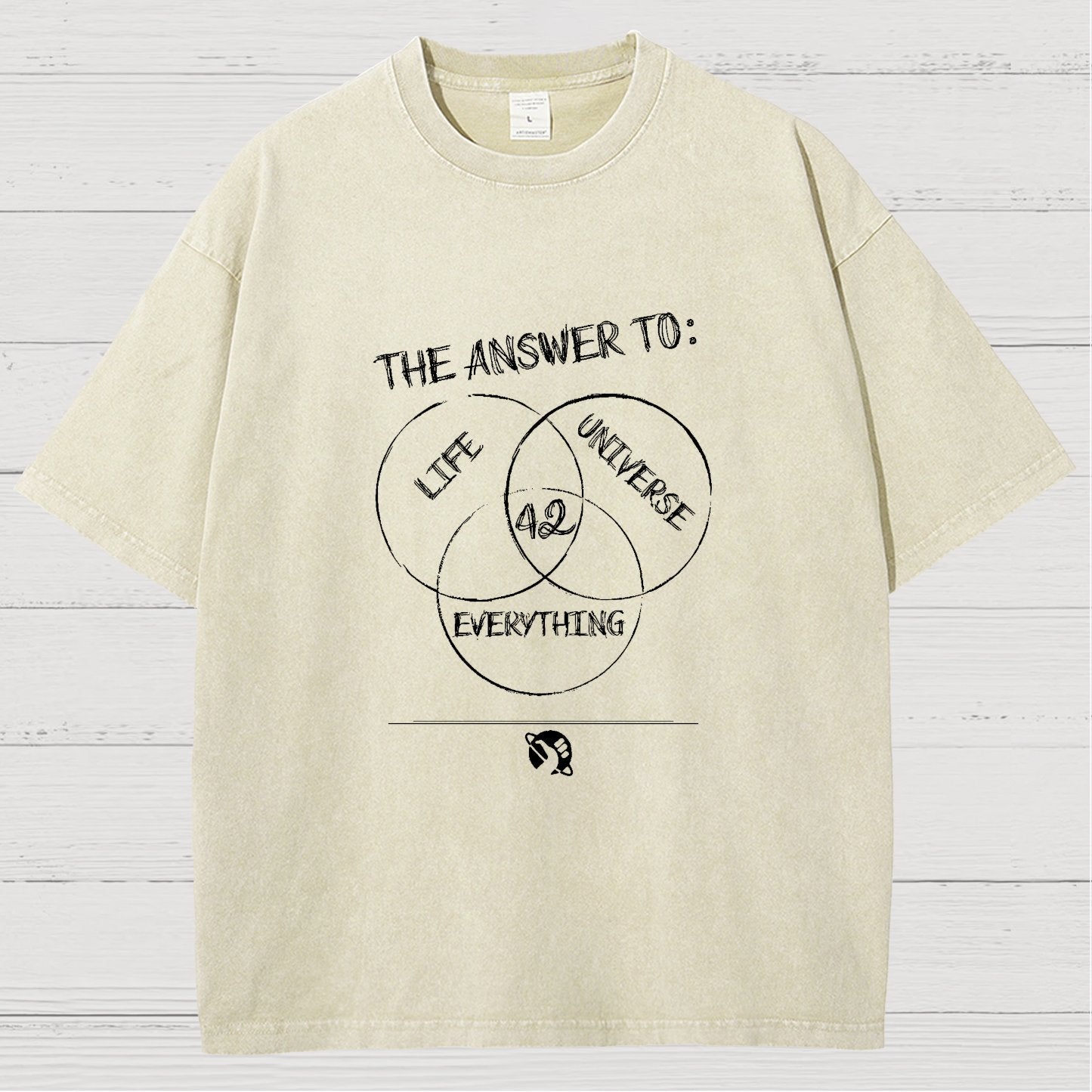 Diagram Of Everything Vintage Distressed T-shirt