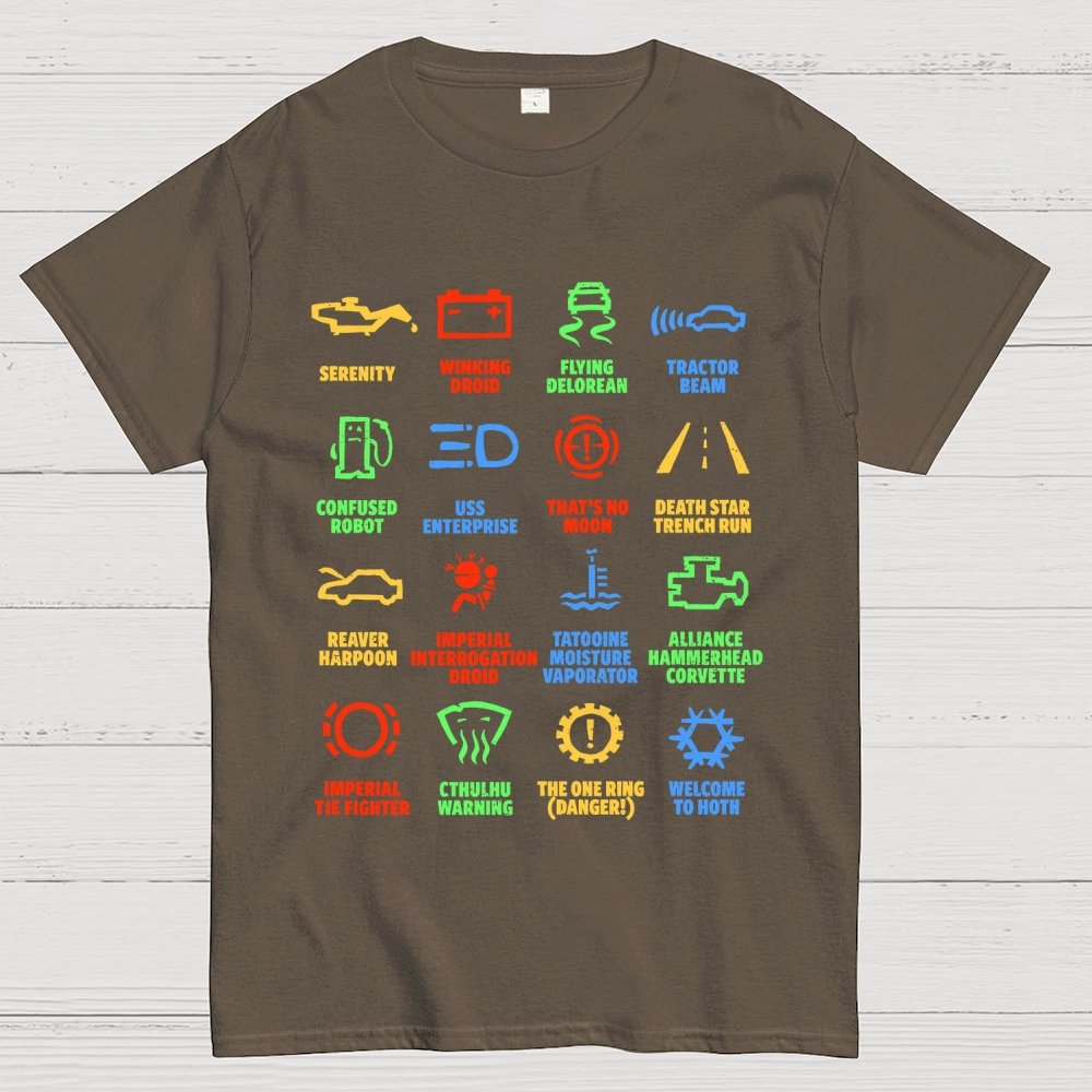 Nerdy Symbols Geek T-Shirt