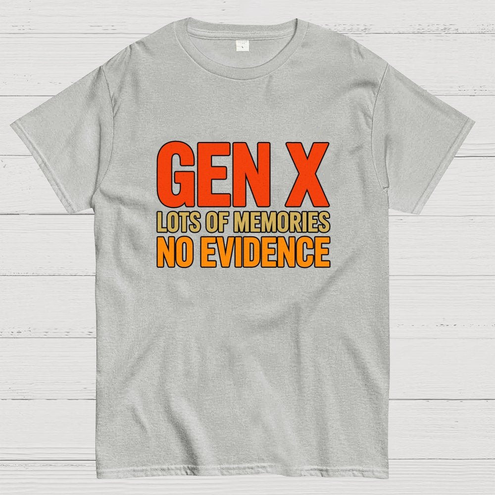 Gen-X Lots Of Memories Geek T-Shirt