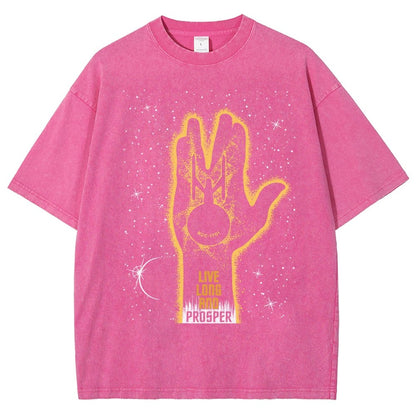 Live long and prosper Vintage Distressed T-shirt