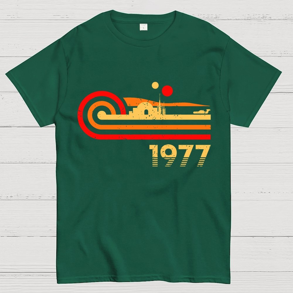 Retro Vintage Desert Planet Geek T-Shirt