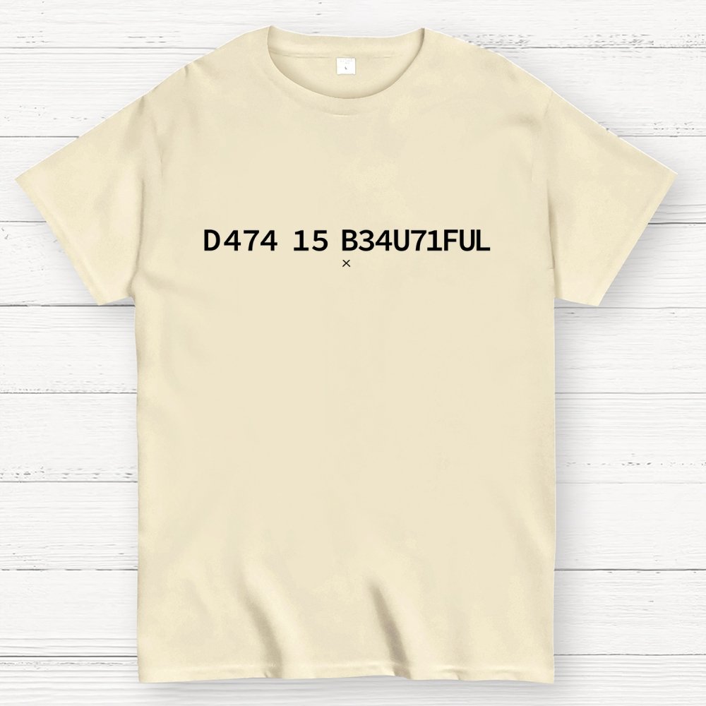 Data Is Beautiful Geek T-Shirt