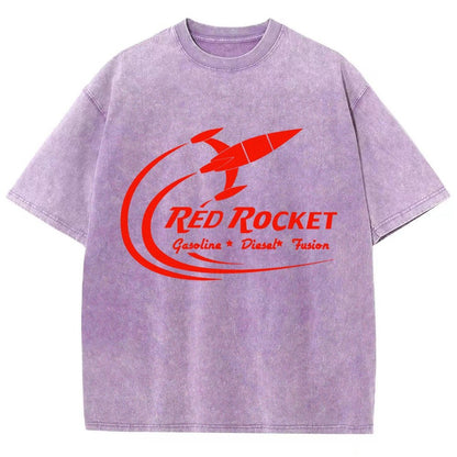 Red Rocket Fuel Vintage Distressed T-shirt