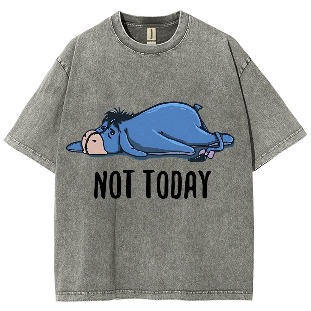 Not Today Vintage Distressed T-shirt