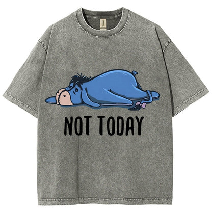 Not Today Vintage Distressed T-shirt