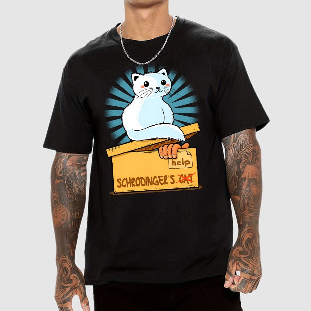 Schrodinger in a Box Geek T-Shirt