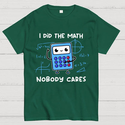 Did The Math Unisex Geek T-Shirt