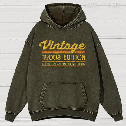 1900s Edition Vintage Distressed Hoodie