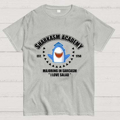 Sharkasm Academy Unisex Geek T-Shirt
