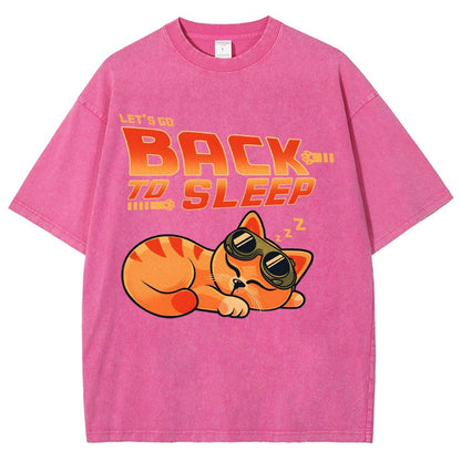 Back To Sleep Vintage Distressed T-shirt