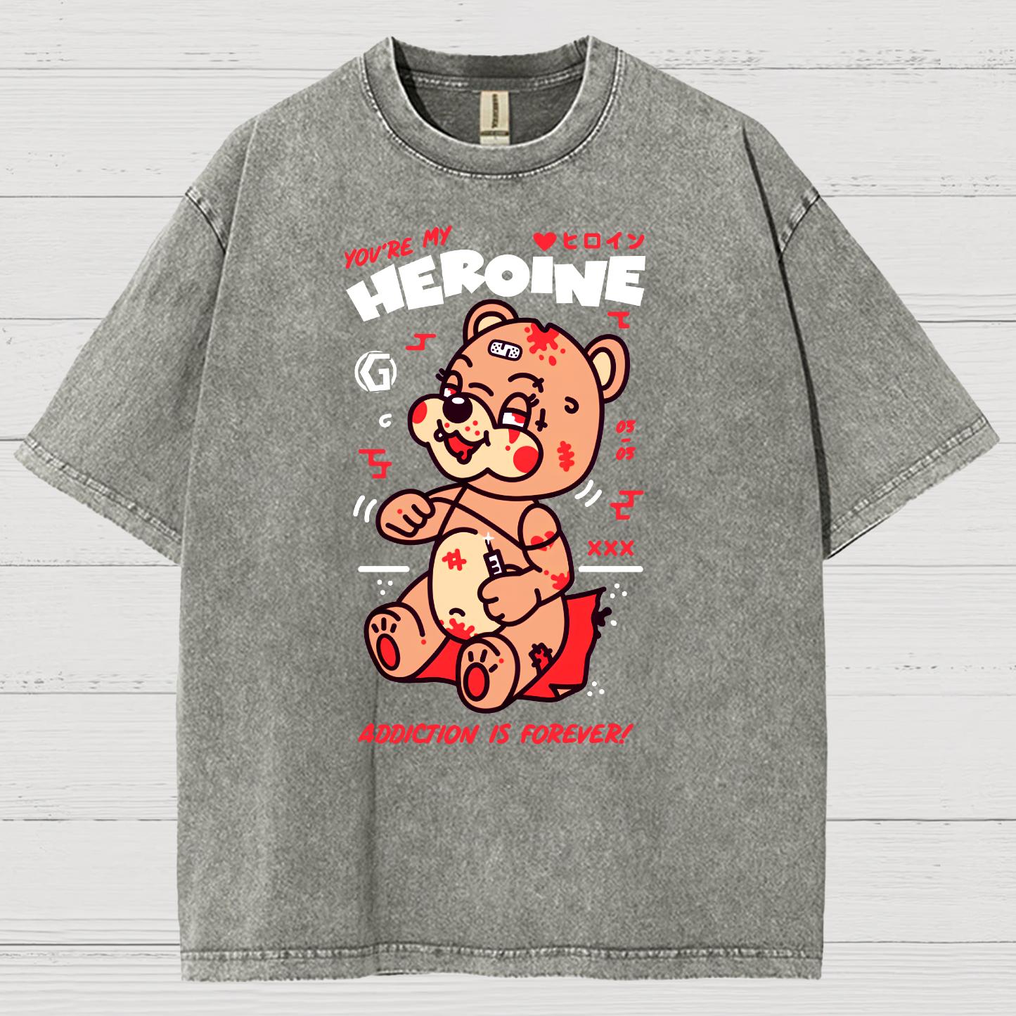 Addiction! Sarcasm Vintage Distressed T-shirt