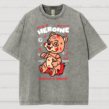 Addiction! Sarcasm Vintage Distressed T-shirt