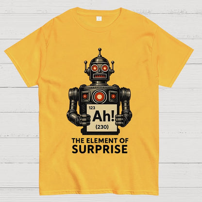Machine Gets Surprised Geek T-Shirt