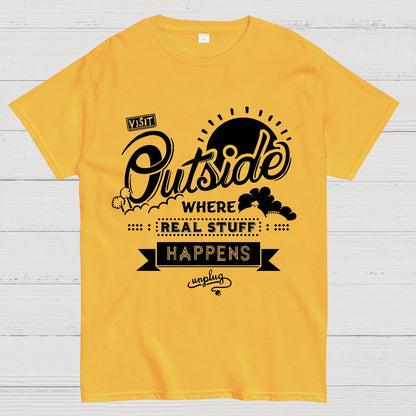 Visit Outside Geek T-Shirt