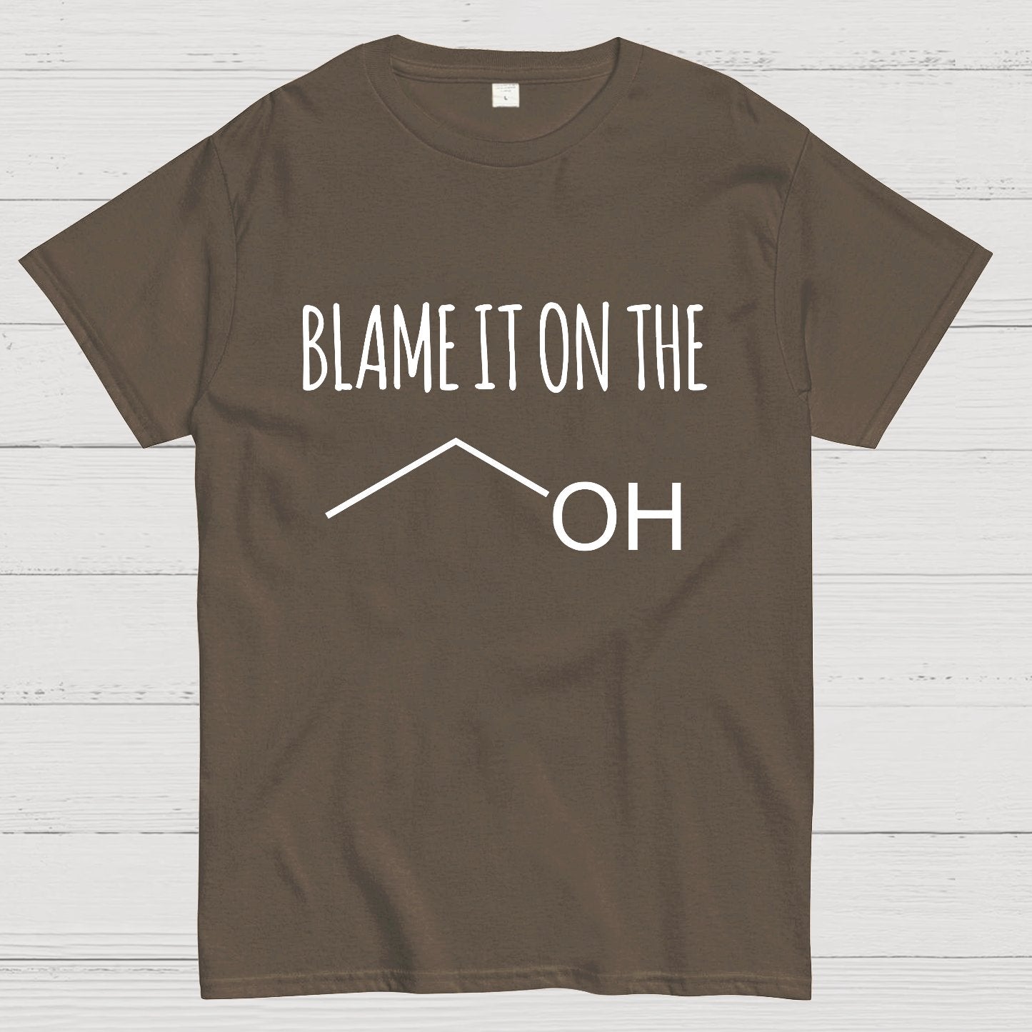 Blame It On The Alcohol Geeky T-Shirt