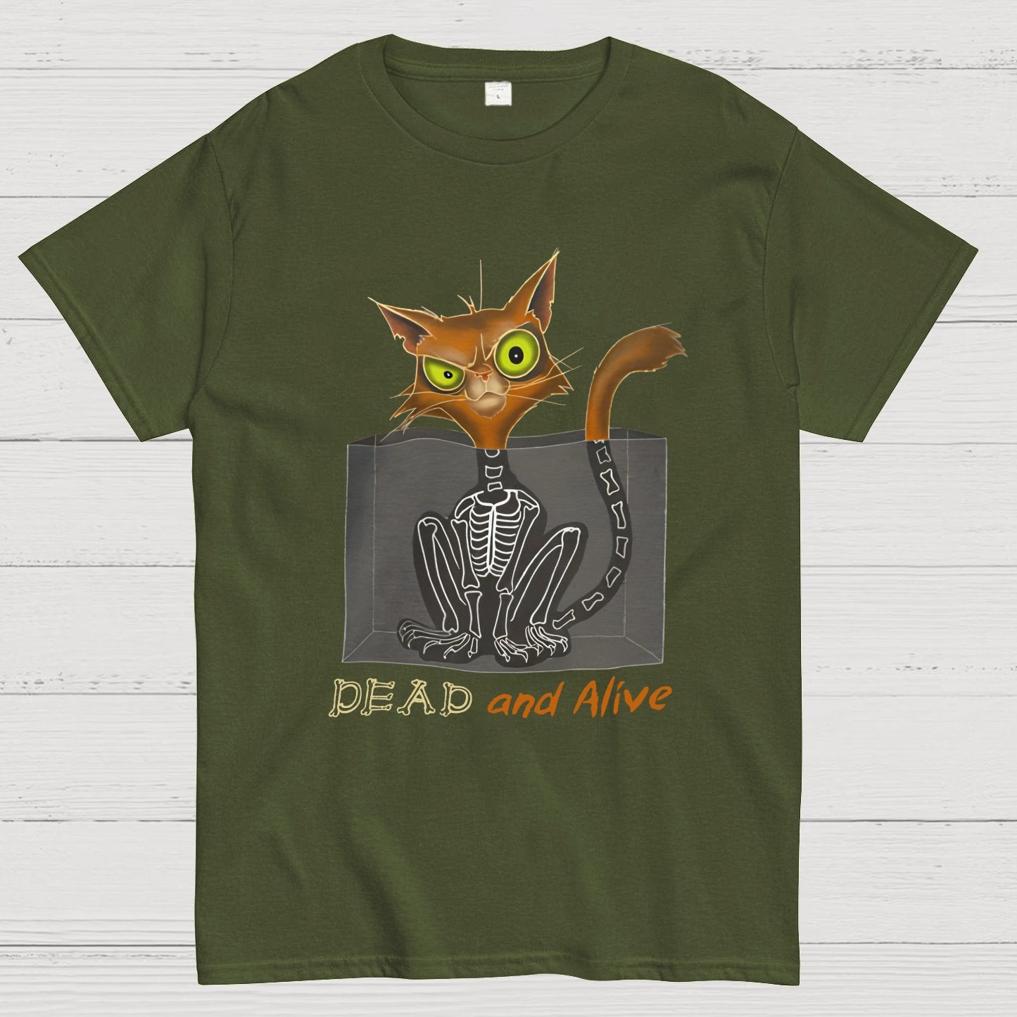 Schrödinger Cat Geeky T-Shirt