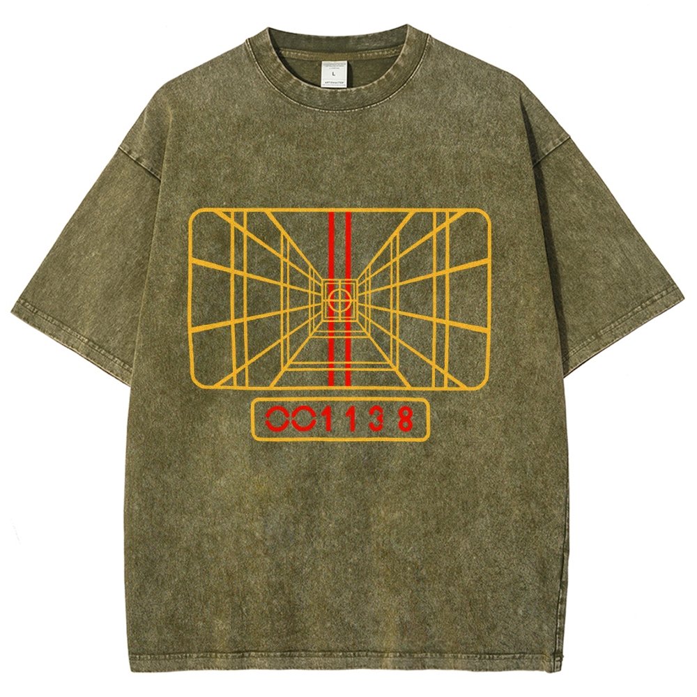 Stay On Target Vintage Distressed T-shirt