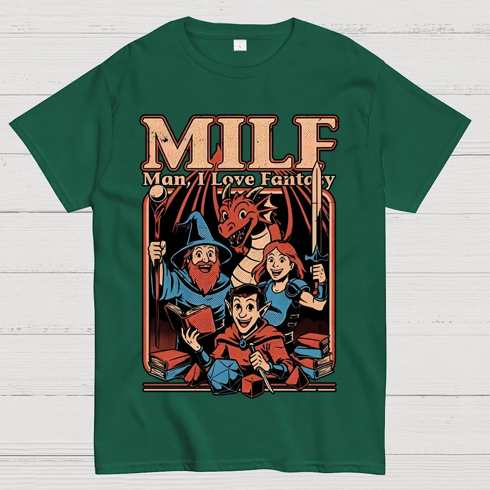 Vintage RPG Crew Joke Geek T-Shirt