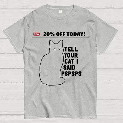 Tell Your Cat Geek T-Shirt
