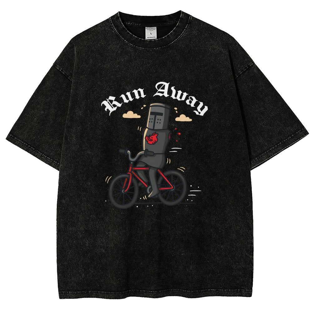 Run Away Vintage Distressed T-shirt