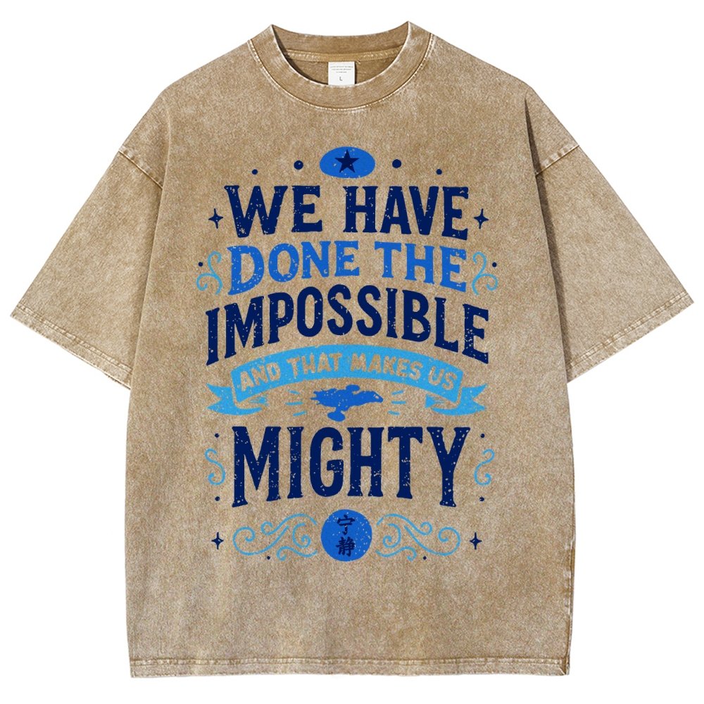 Mighty Heroes Vintage Distressed T-shirt