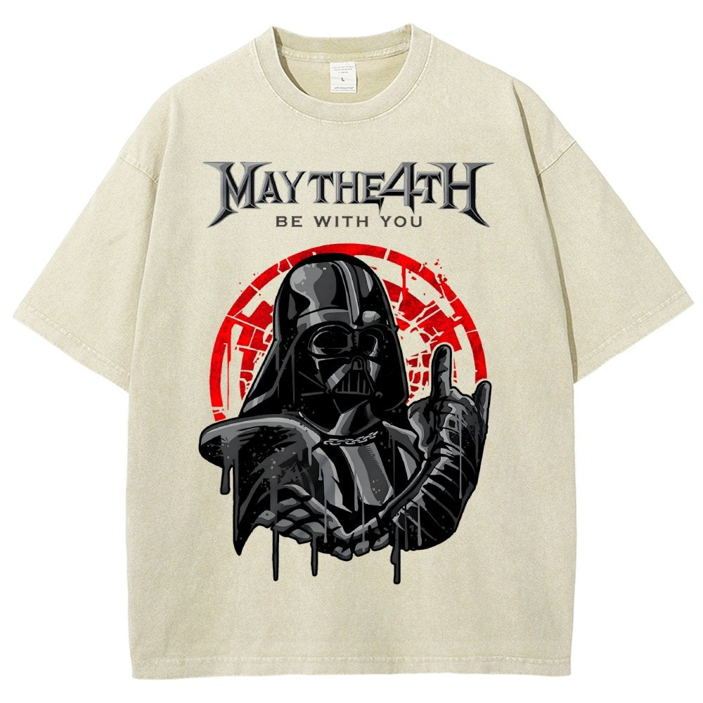 May 4 Metal Vintage Distressed T-shirt