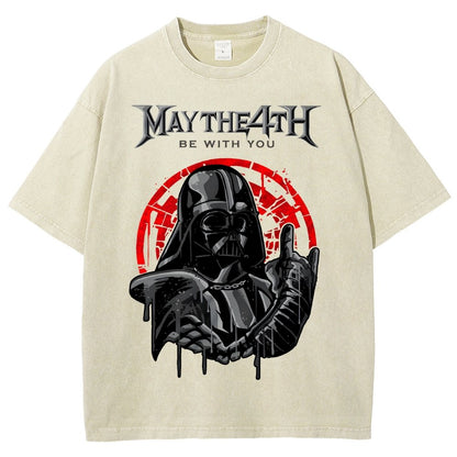 May 4 Metal Vintage Distressed T-shirt
