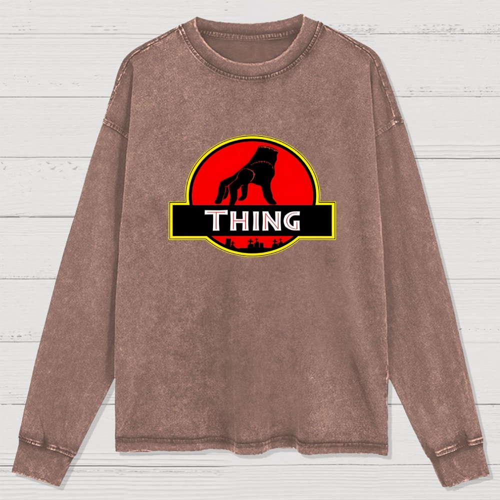 Thing Washed Long Sleeve Tee