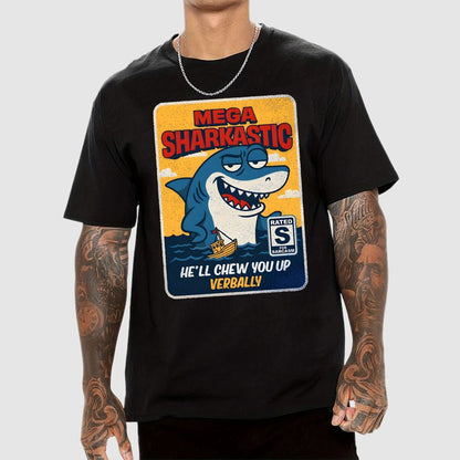 Mega Sharkastic Geek T-Shirt