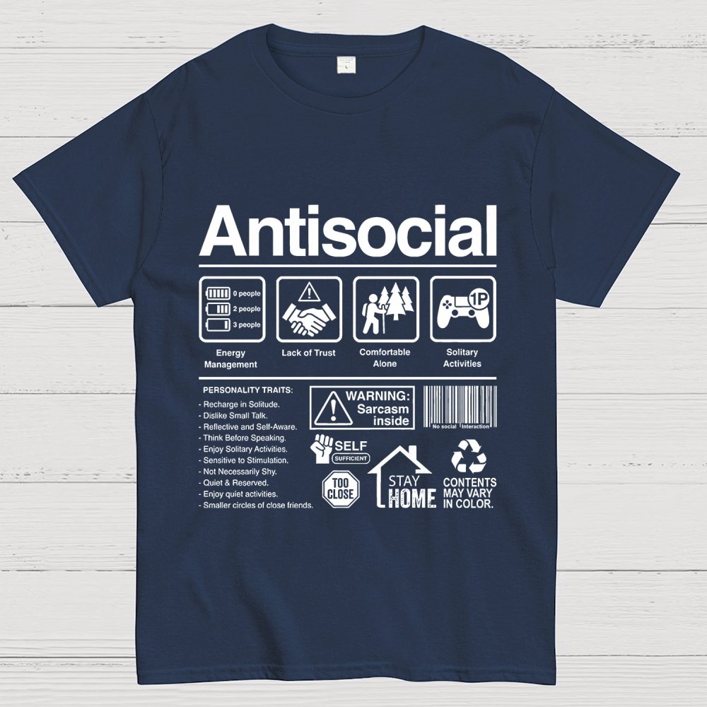 Antisocial Label Geek T-Shirt