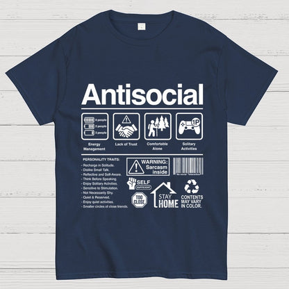 Antisocial Label Geek T-Shirt