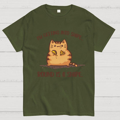 Round is a Shape Geeky T-Shirt