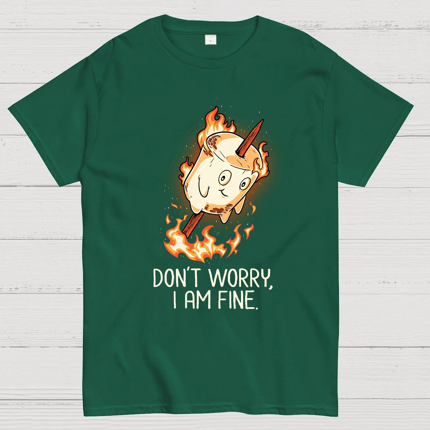 Don't Worry I Am Fine Geek T-Shirt