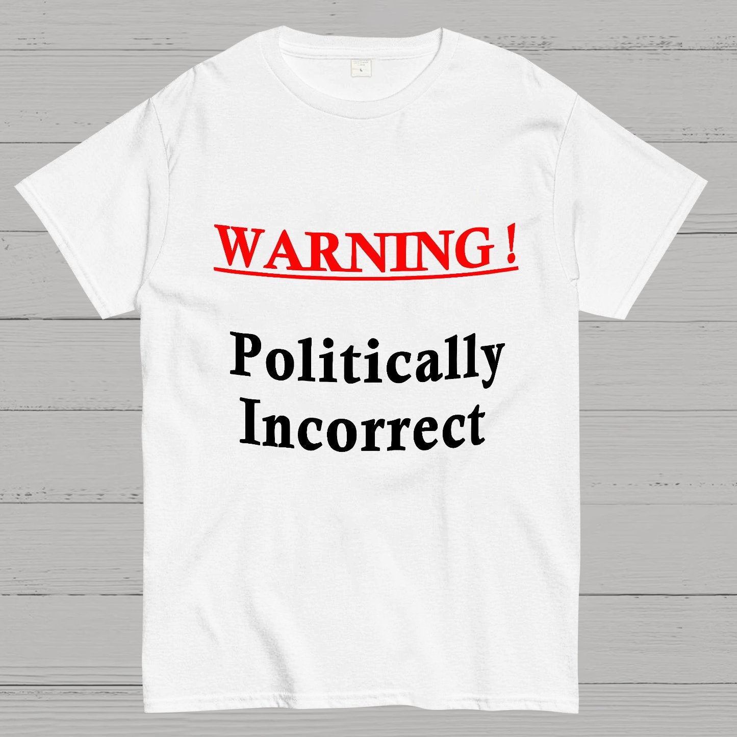 Politically Incorrect Geeky T-Shirt