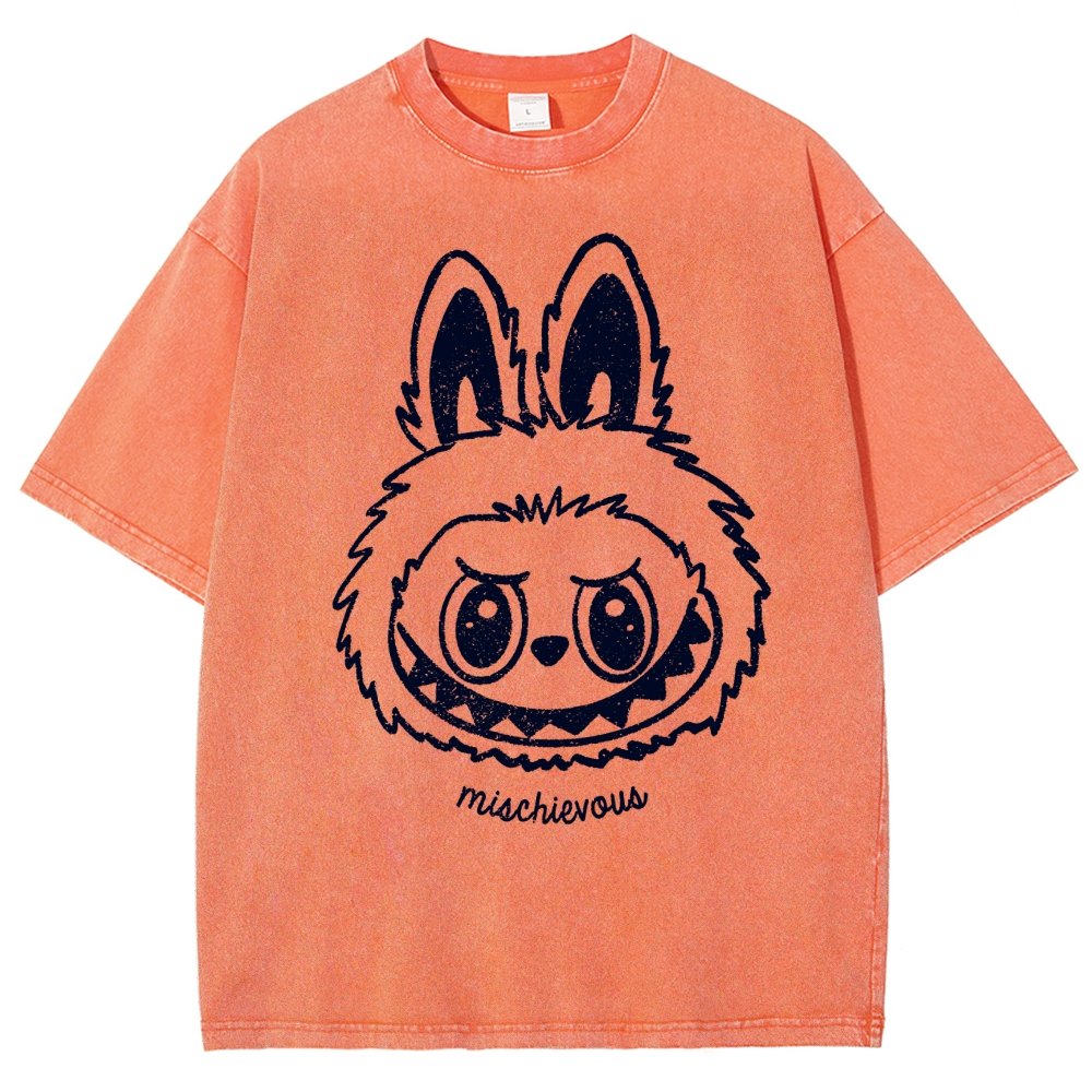 Le Boo Boo Vintage Distressed T-shirt