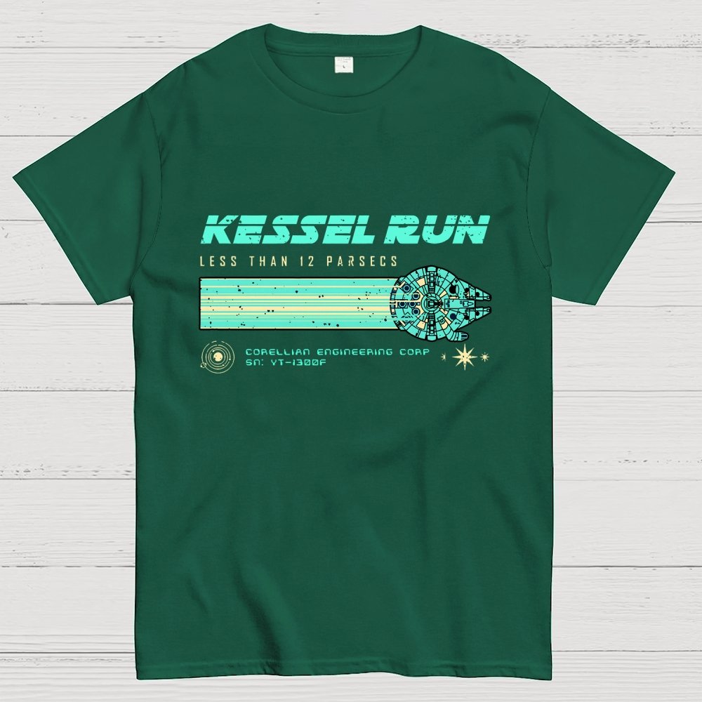 Retro Vintage Parsecs Geek T-Shirt